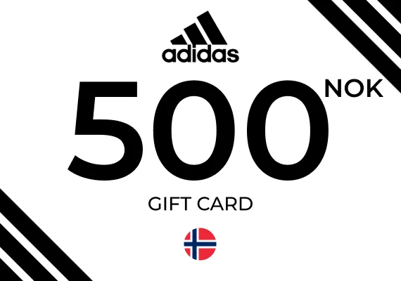 adidas Gift Card 500 NOK