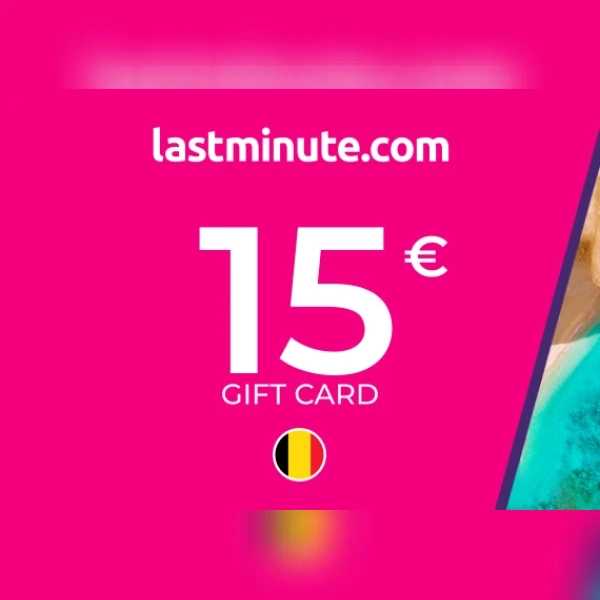 lastminute.com Travel Gift Card 15 EUR Key - BELGIUM