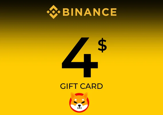 Binance Gift Card (SHIB) 4 USD