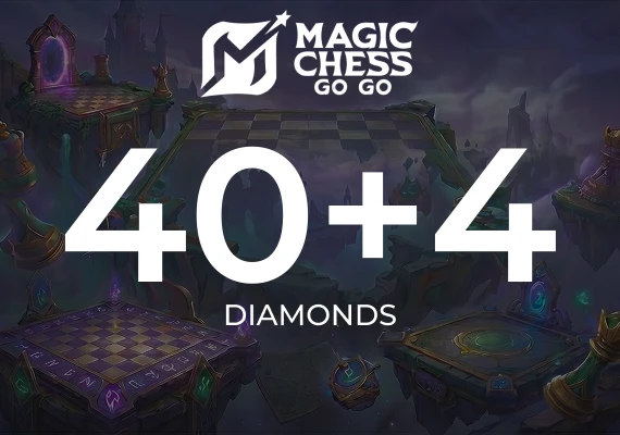 Magic Chess: Go Go - 40 + 4 Diamonds