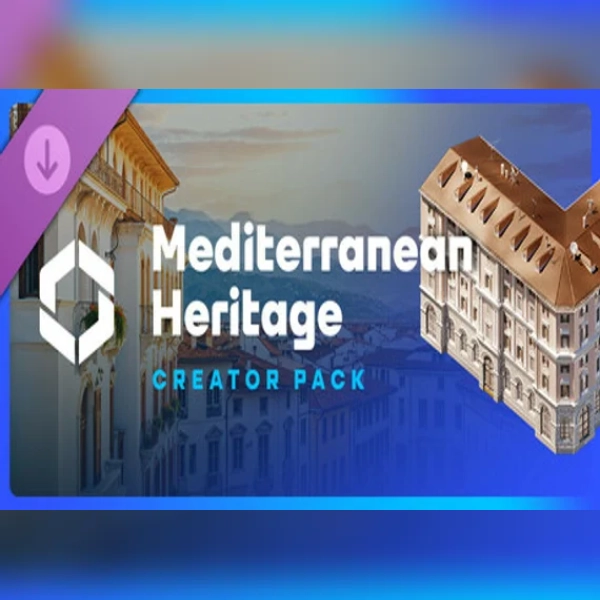 Cities: Skylines II - Creator Pack: Mediterranean Heritage (DLC) (PC) Steam Key - EU