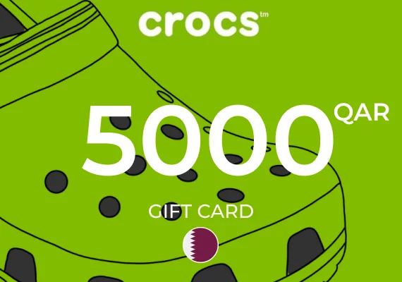 Crocs Gift Card 5000 QAR