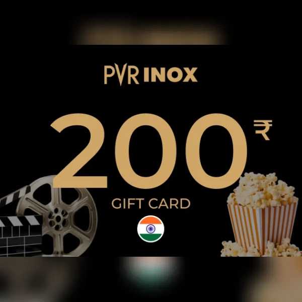 PVR Inox Cinemas Gift Card 200 INR Key - INDIA
