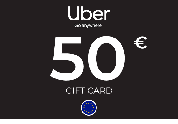 Uber Gift Card 50 EUR Uber Gift Card 50 EUR