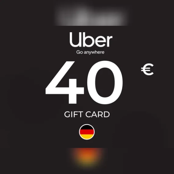 Uber Gift Card 40 EUR Key - GERMANY