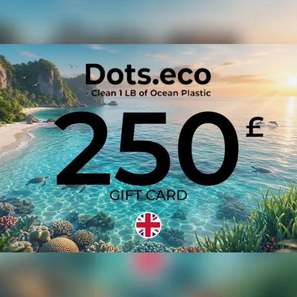 Dots.eco - Clean 1 LB of Ocean Plastic Gift Card 250 GBP Key - UNITED KINGDOM