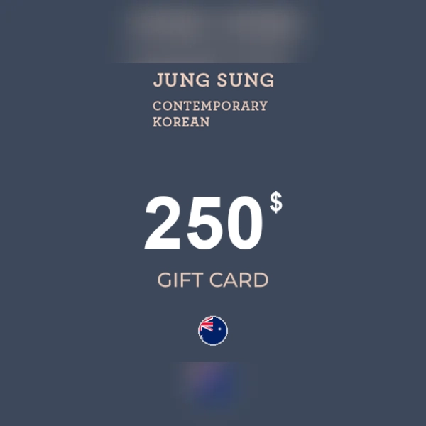 Jung Sung Contemporary Korean Gift Card 250 AUD Key - AUSTRALIA