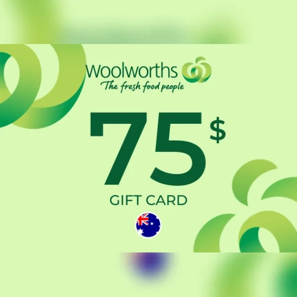 Woolworths Supermarket Gift Card 75 AUD Key - AUSTRALIA