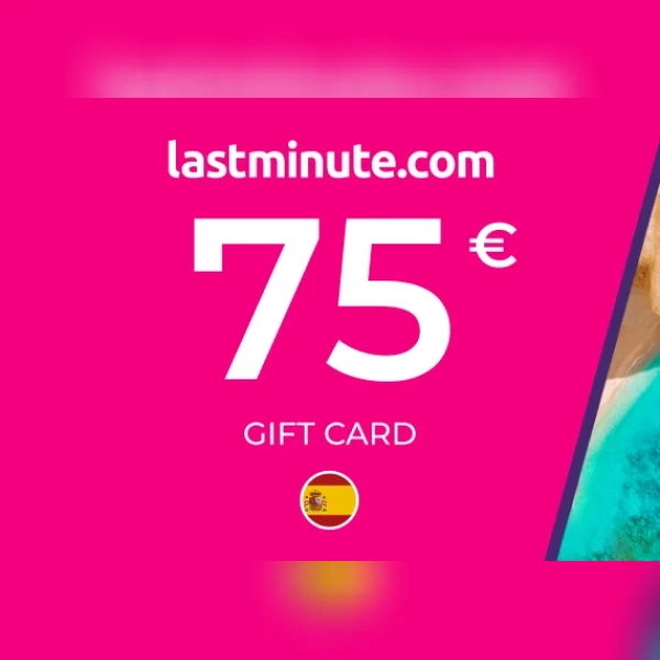 Lastminute.com Travel Gift Card 75 Eur Key - Spain