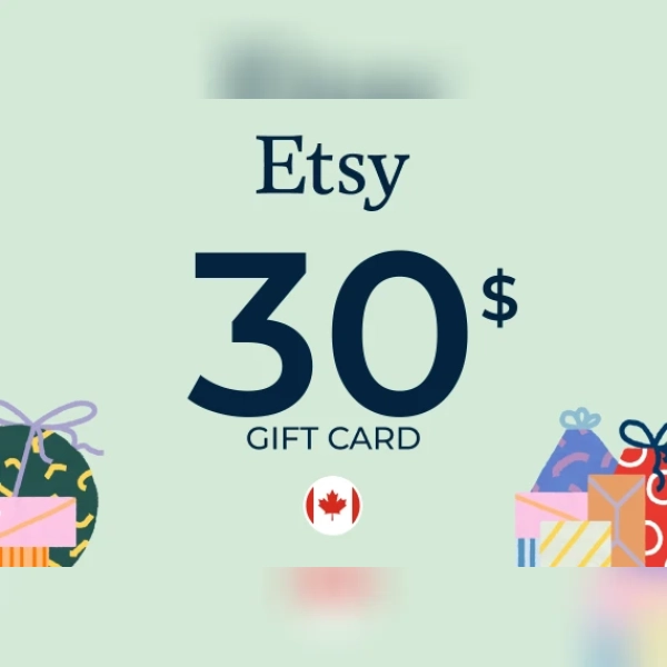 Etsy Gift Card 30 CAD Key - CANADA