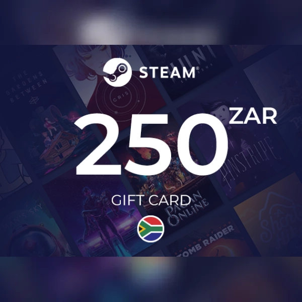Steam Wallet Gift Card 250 ZAR Key - SOUTH AFRICA