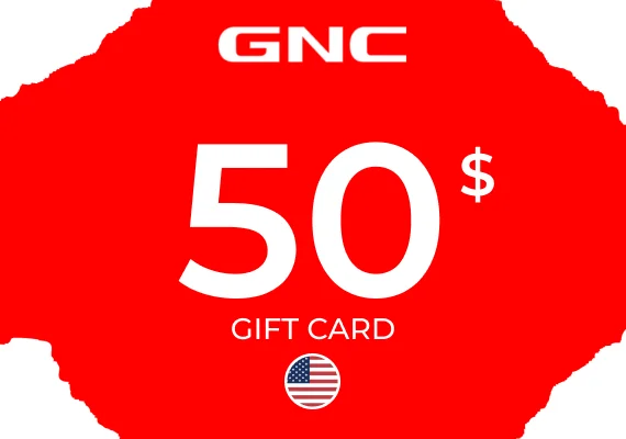 GNC Gift Card 50 USD