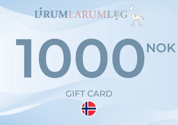 Lirum Larum Leg Gift Card 1000 NOK