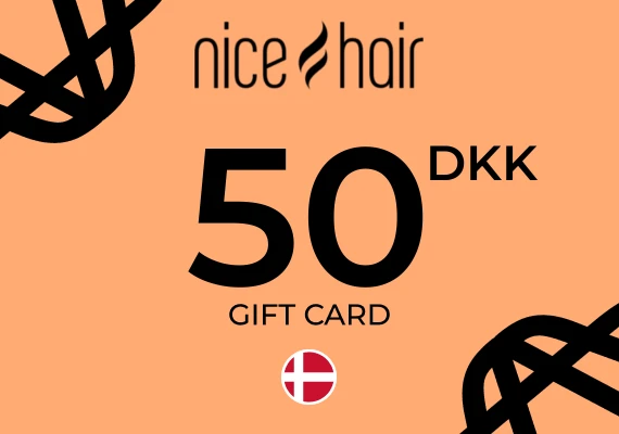 NiceHair.dk Gift Card 50 DKK