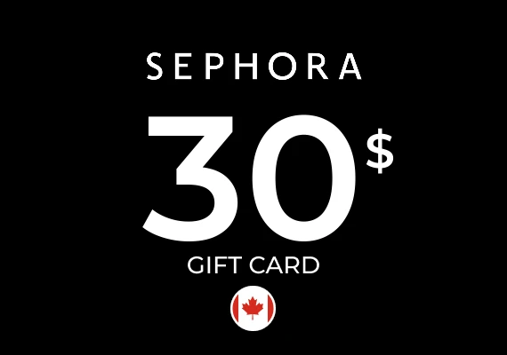 Sephora Gift Card 30 CAD