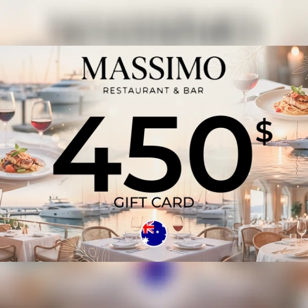 Massimo Restaurant & Bar Gift Card 450 AUD Key - AUSTRALIA