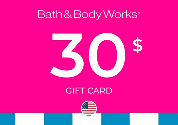 Bath and Body Works Gift Card 30 USD