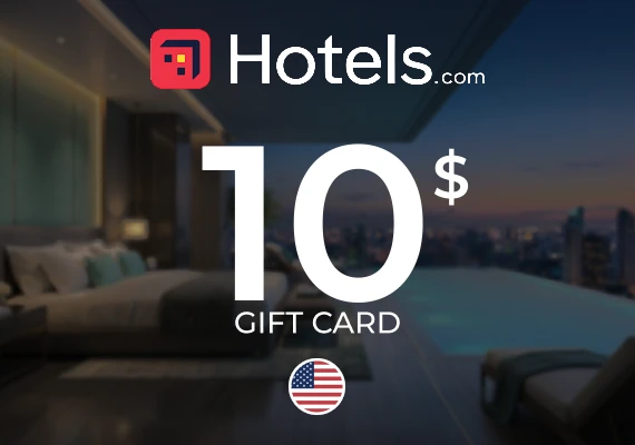 Hotels.com Gift Card 10 USD