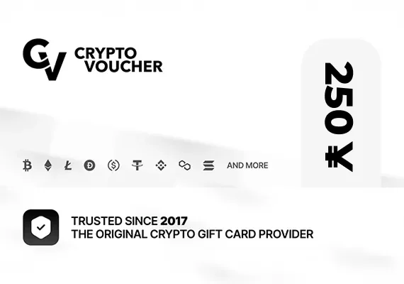 Crypto Voucher Bitcoin (BTC) 250 CNY