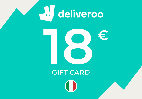 Deliveroo Gift Card 18 EUR Key - ITALY