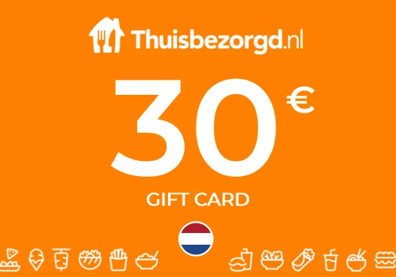 Thuisbezorgd Gift Card 30 EUR Key - NETHERLANDS