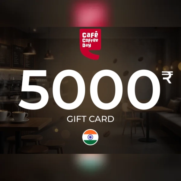 Cafe Coffee Day Gift Card 5000 INR Key - INDIA