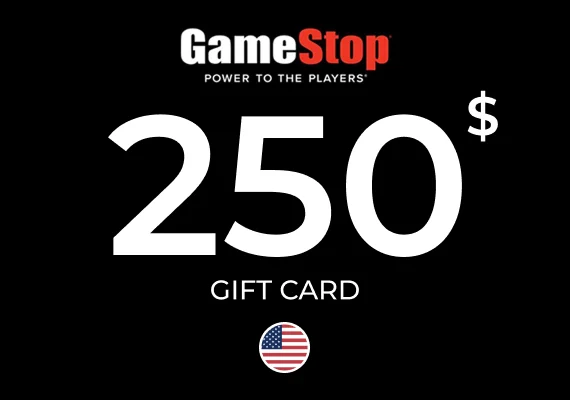 GameStop Gift Card 250 USD