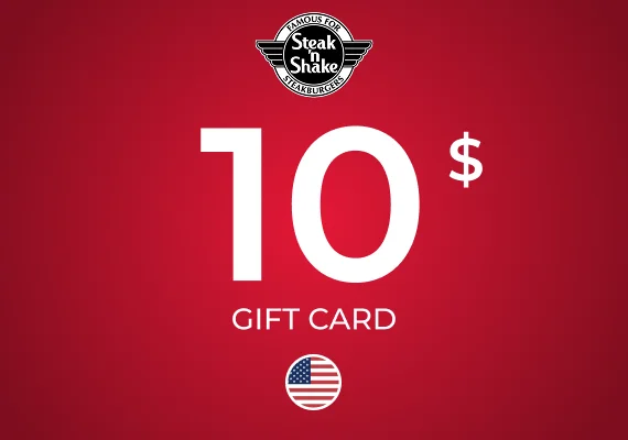 Steak 'n Shake Gift Card 10 USD