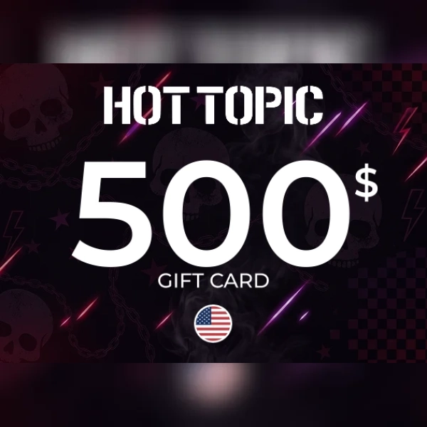 Hot Topic Gift Card 500 USD Key - UNITED STATES