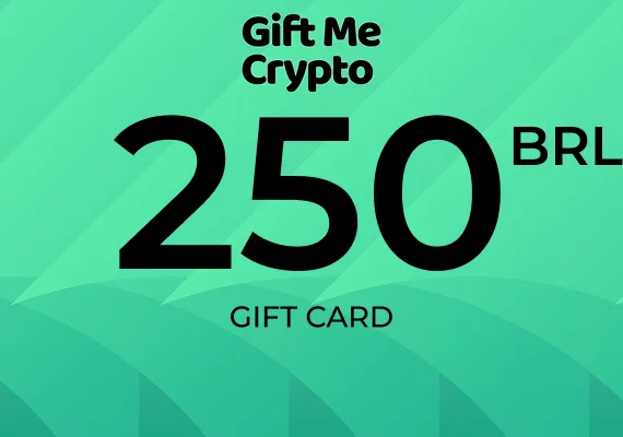 Gift Me Crypto Gift Card 250 BRL