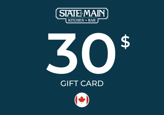State & Main Gift Card 30 CAD