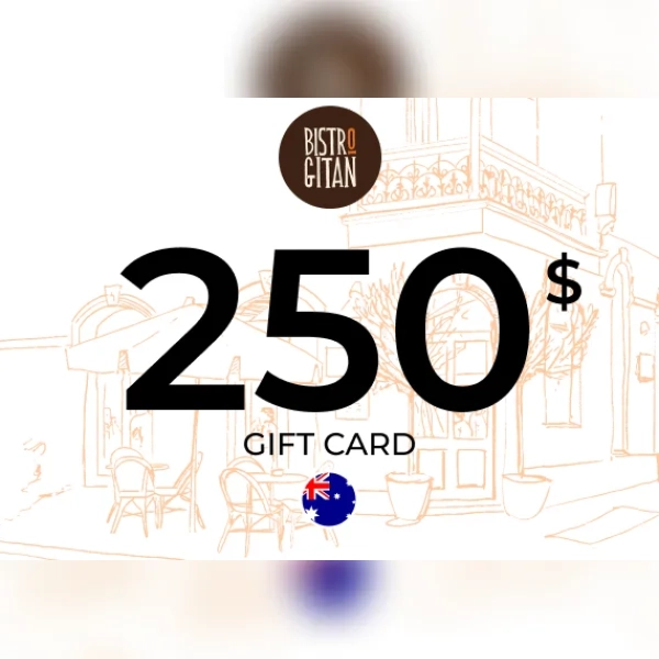 Bistro Gitan Gift Card 250 AUD Key - AUSTRALIA