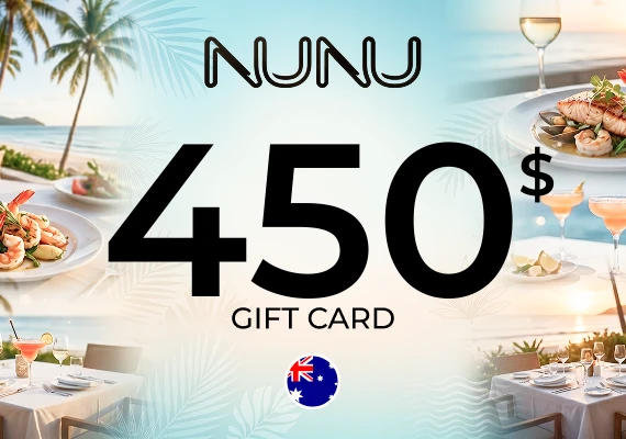 NuNu Gift Card 450 AUD