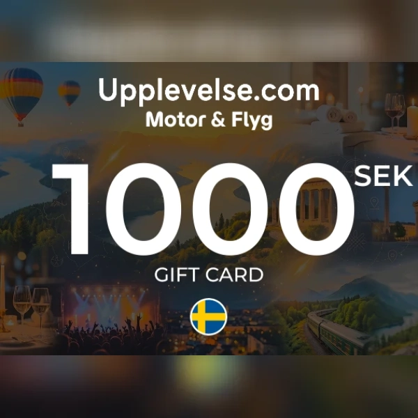 Motor & Flyg - Upplevelse.com Gift Card 1000 SEK Key - SWEDEN