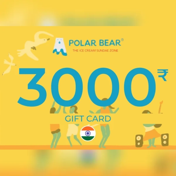 Polar Bear Gift Card 3000 Inr Key - India
