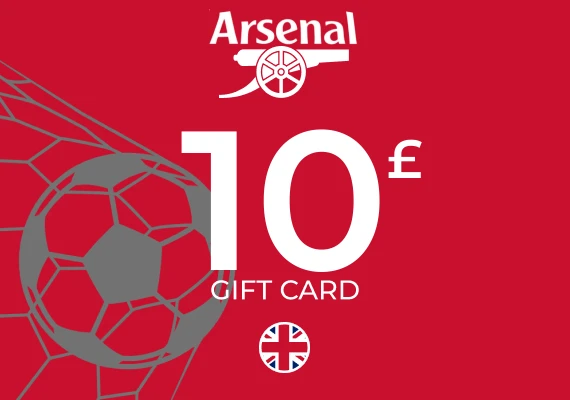 Arsenal Football Club Gift Card 10 GBP
