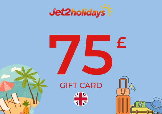 Jet2Holidays Gift Card 75 GBP