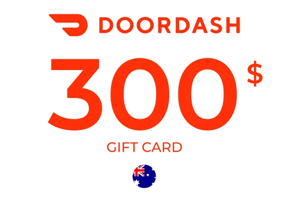 DoorDash Gift Card 300 AUD