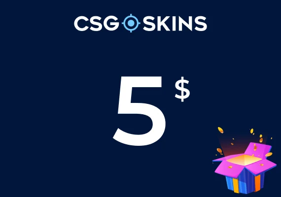CSGO-Skins 5 USD Gift Card