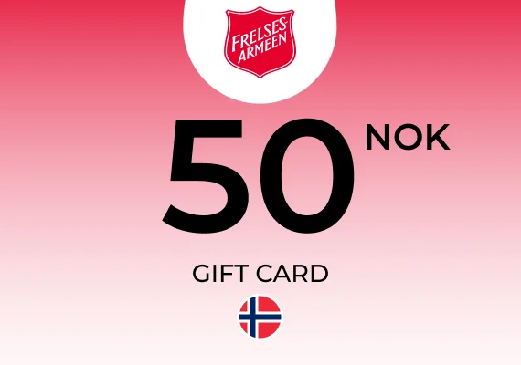 Frelsesarmeen Gift Card 50 NOK