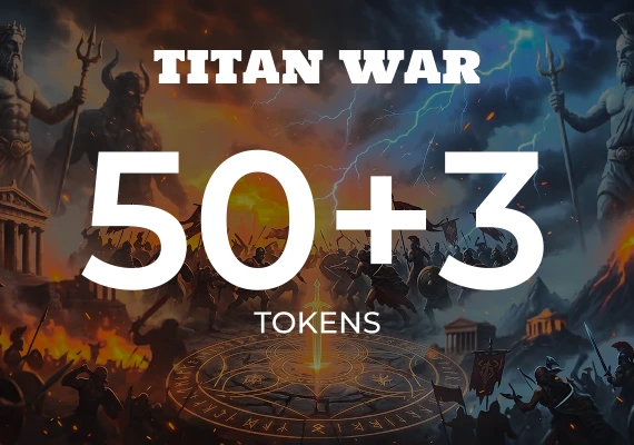 Titan War - 50 +3  Tokens 