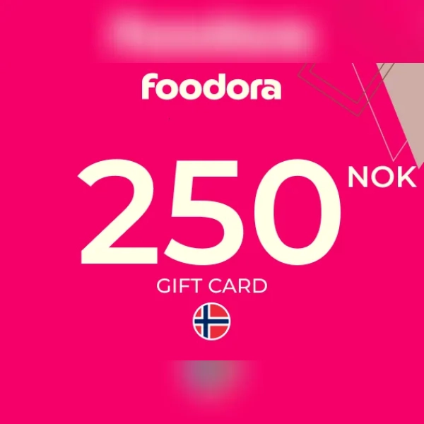 Foodora Gift Card 250 NOK Key - NORWAY