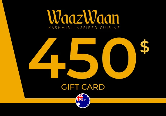 WaazWaan Gift Card 450 AUD