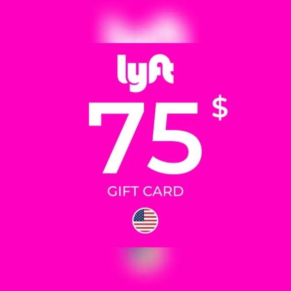 Lyft Gift Card 75 USD Key - UNITED STATES