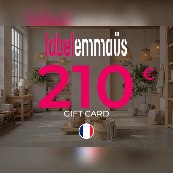 Label Emmaüs Gift Card 210 EUR Key - FRANCE
