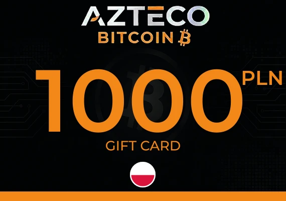 Azteco Bitcoin Voucher - On-Chain Gift Card 1000 PLN