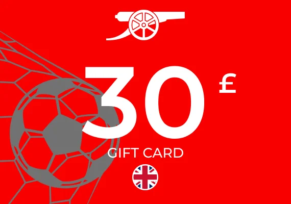 Arsenal Football Club Gift Card 30 GBP
