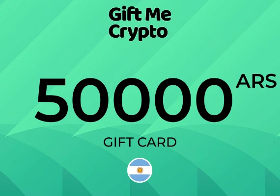 Gift Me Crypto Gift Card 50000 ARS