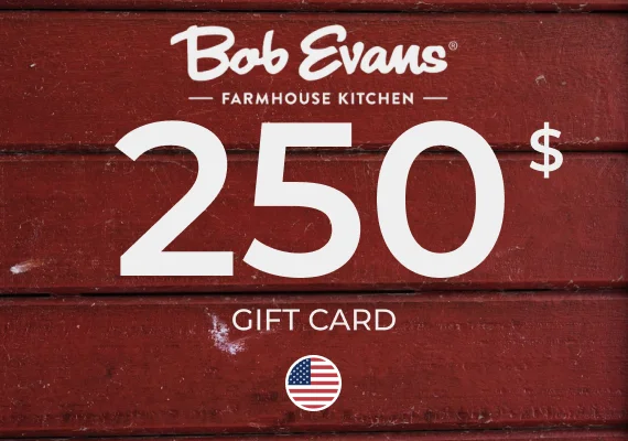 Bob Evans Restaurants® Gift Card 250 USD
