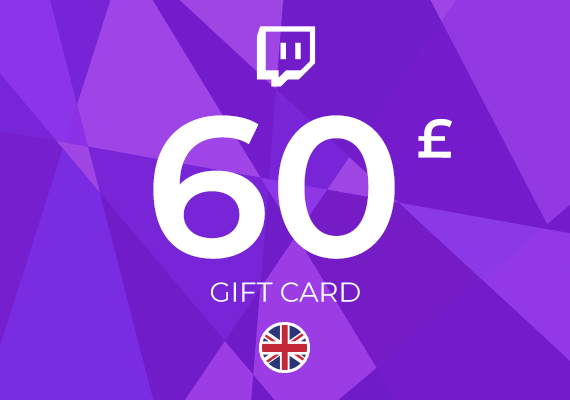 Twitch Gift Card 60 GBP